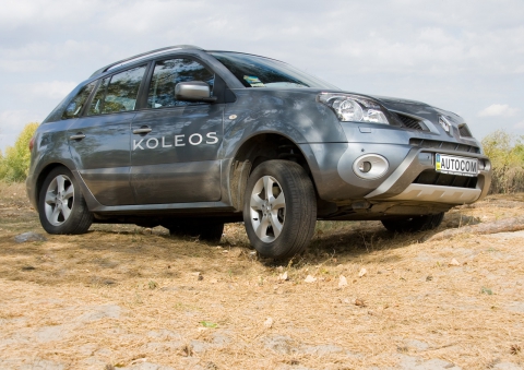 Renault Koleos test photo рено колеос кроссовер паркетник внедорожник тест-драйв тестдрайв тест драйв фото технические характеристики